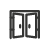 Lacquered interior doors
